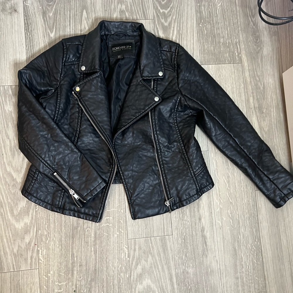 Leather jacket